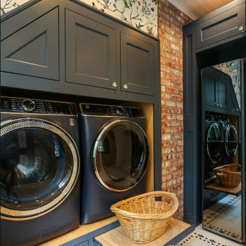 Laundry Room with Steam Cabinet