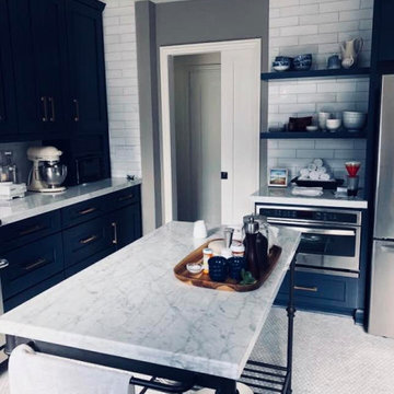 San Francisco Nautical Blue Kitchen