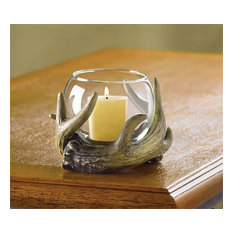 Rustic Antler Candleholder