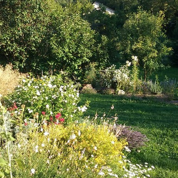 Un jardin en montagne