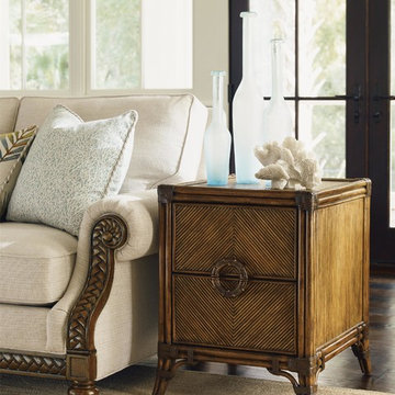 Tommy Bahama Home Bali Hai Bungalow Chairside Chest