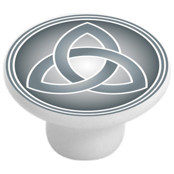 Celtic Trinity Knot Ceramic Cabinet Drawer Knob