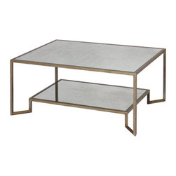 Steel & Glass Cocktail Table - Coffee Tables