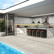 Pool deck/landscaping