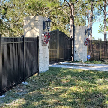 Double-Picket Security Gate & Fencing