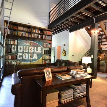 Double Height Living Area