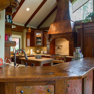 extensive renovation of a log house in Rural Smithers