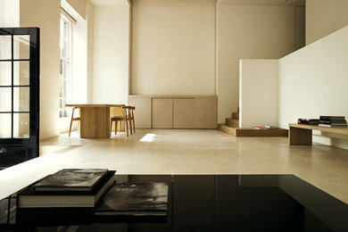 Inspiration for a modern home design remodel in Amsterdam