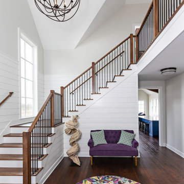 Textured Craftsman Home in Dexter, Michigan