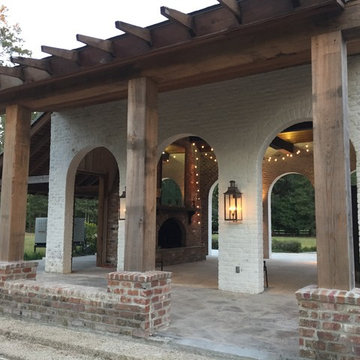 Riverwood conversion of single family house into outdoor liver space