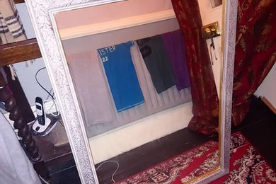 SOLD-Large vintage mirror...£75.00