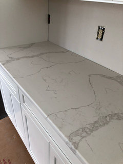Quartz Help Msi Calacatta Verona Sharing Our Calacatta Verona Counters For Those Who Stalked The Internet Like I Did They Are Gorgeous It S A Clean White But Not Stark And There