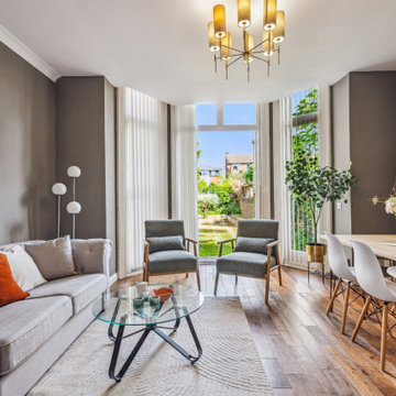 Spaciuos Victorian Flat with Contemporary Decor