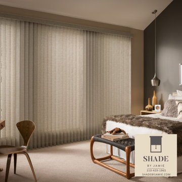 Shade by Jamie: Vertical Blinds from Alta Window Fashions