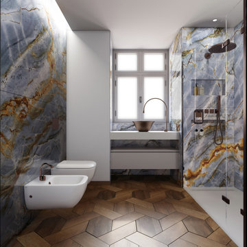 Villa Liberty Torinese – L’eleganza del marmo