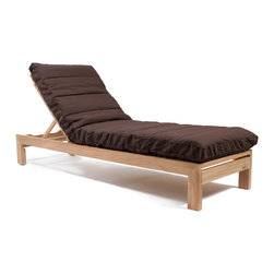 Wintons Teak Azure Lounger - Outdoor Lounges