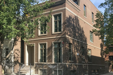 Transitional exterior home photo in Chicago