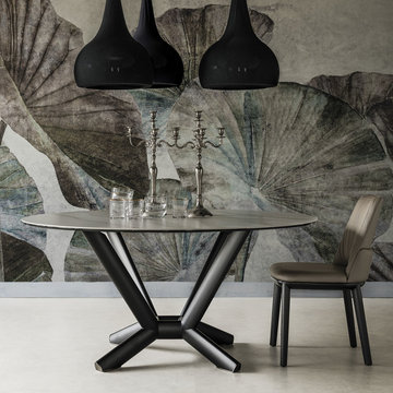 Planer Table, Belinda Chair, Byblos Suspension Lamp