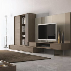 Modern Wall Unit Composition 214 - Entertainment Centers And Tv Stands