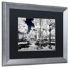 Philippe Hugonnard 'Another Look at Paris XI', Silver Frame, Black Mat, 20x16