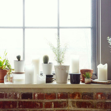My Houzz: A Moody, Monochromatic Industrial Loft in Boston