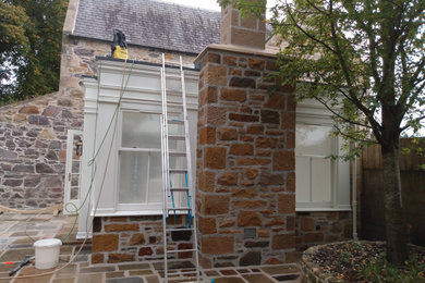 traditional repointing in lime