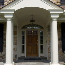 Front landing stone