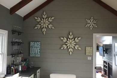 Inspiration for a country home design remodel in Philadelphia
