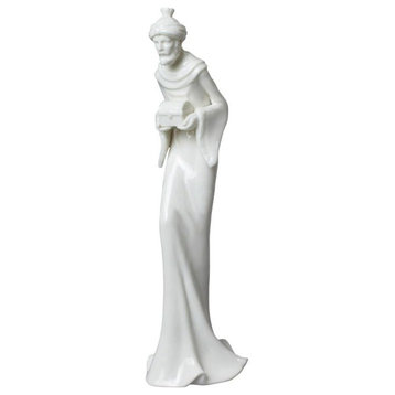 Nativity, Wise Man With Frankincense, White, Nativity, Fine Porcelain