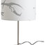 PaperBoy Interiors "D'ya-Think-E-Saurus" Lampshade, White and Silver, Floor or T