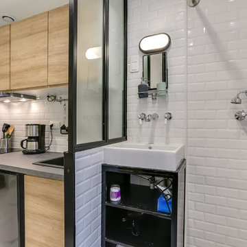 Rénovation d'un appartement avec vue sur la Tour Eiffel