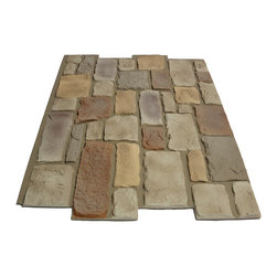 Colonial Cobblestone Panel (Summer Tan) - Products