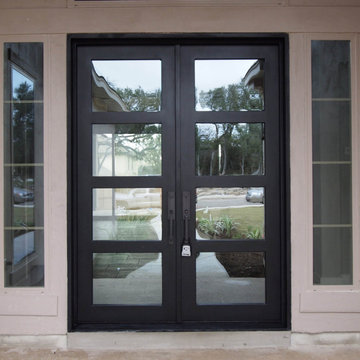 Iron French Entry Doors