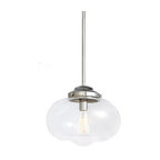 Matteo Lighting BLOP Collection Transitional Pendant, White Finish