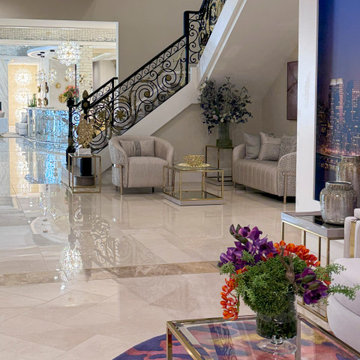 Project #135 | A Vibrant Double Curved Staircase