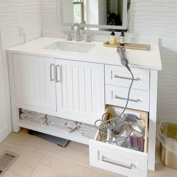 Bathroom Vanity In-Drawer Outlets