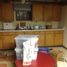 Basement kitchen remodel