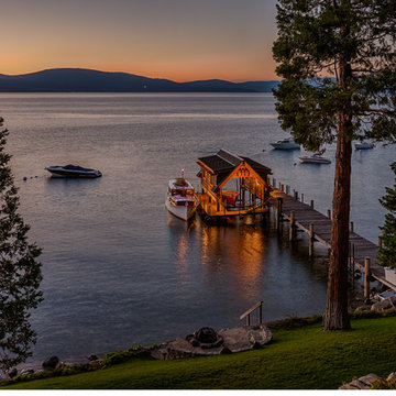 The Parker Family Tahoe Lakefront Compound