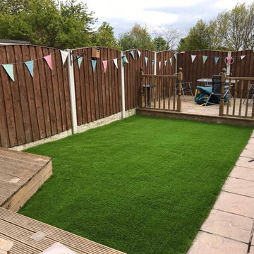 Enclosed Garden and Deck