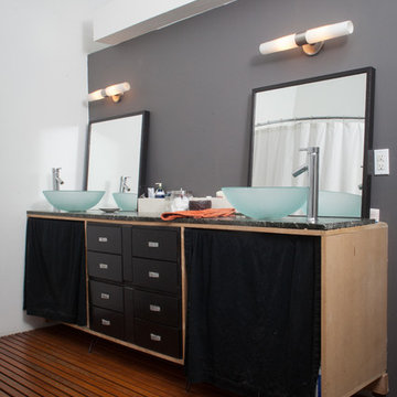 My Houzz: Artists Share a Colorful Industrial Loft and Studio