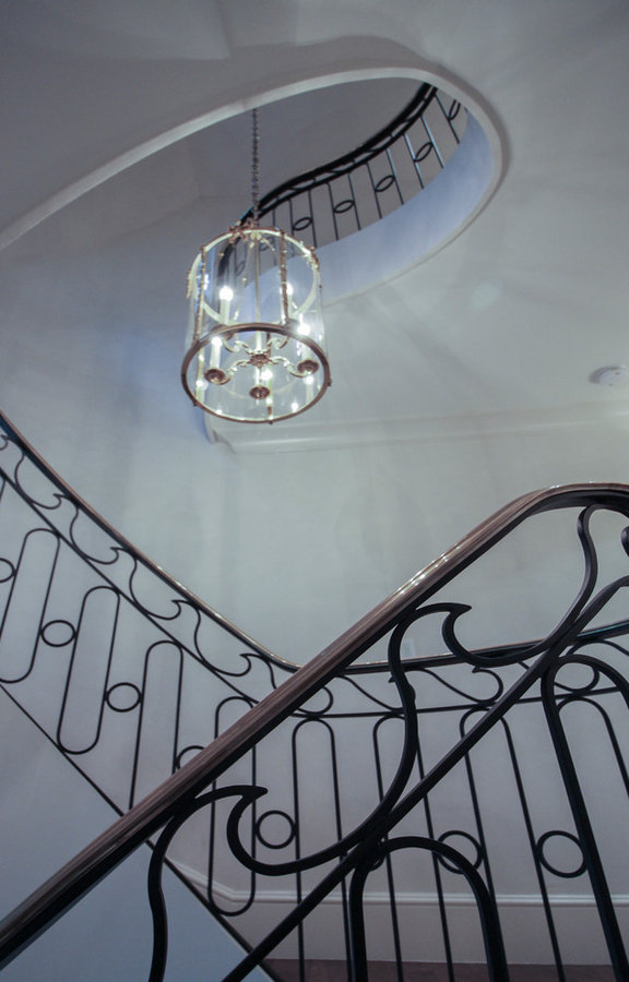 Sculptural/Elliptical Staircase Near Foreign Embassies in Wash. DC, 20008