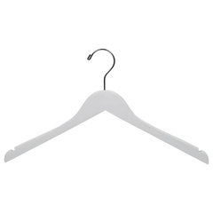 Mawa Silhouette Ultra-Thin Series, Non-Slip Space Saving Shirt Hanger, Pack of 20, Black