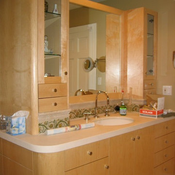 Master Bath Overlooking Private Garden