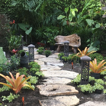 Tropical garden