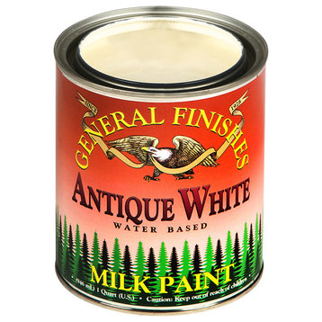 General Finishes Water Based Milk Paint Antique White Gallon