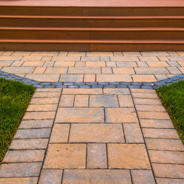 Maple Creek Lake Home- paver walkway