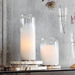 Roost Milk Glass Lamps - SKU: L414 - Table Lamps