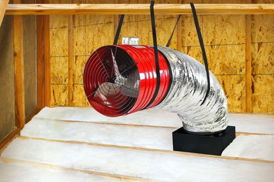 QuietCool whole house fan system