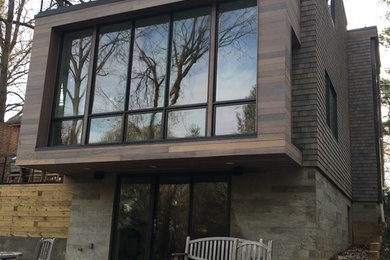 Trendy exterior home photo in DC Metro