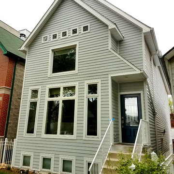 Chicago, IL 60618 James Hardie Siding Light Mist